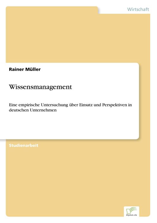 Produktbild: Wissensmanagement