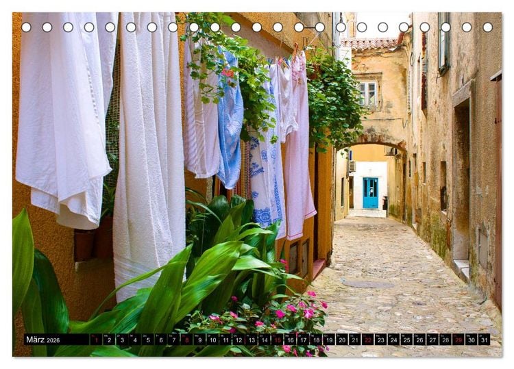 Produktbild: Rund um Krk (Tischkalender 2026 DIN A5 quer), CALVENDO Monatskalender