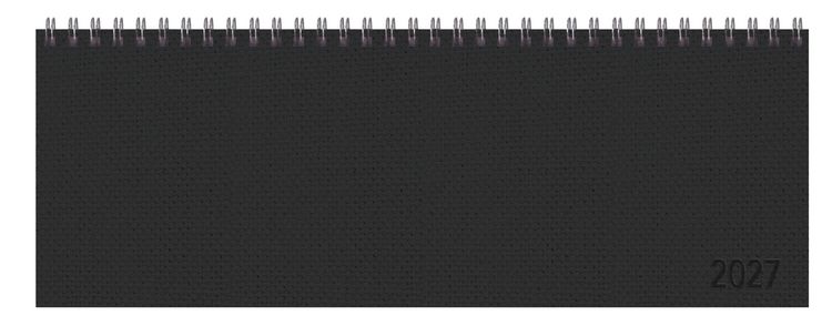 Produktbild: Tischkalender quer Professional Premium 2027 schwarz