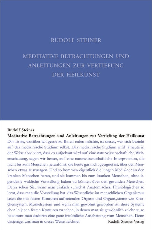 Produktbild: Meditative Betrachtungen und Anleitungen zur Vertiefung der Heilkunst