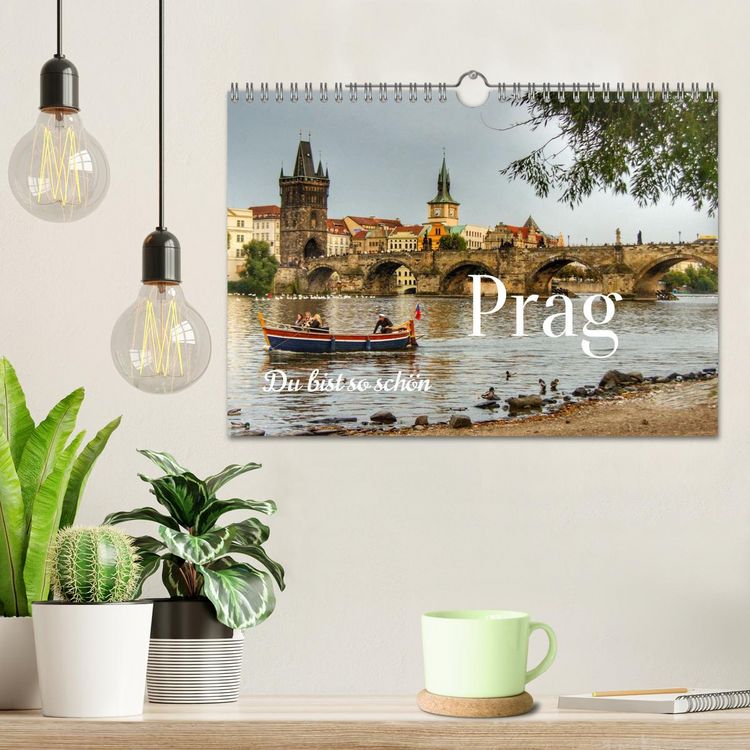 Produktbild: Prag. Du bist so sch&ouml;n (Wandkalender 2027 DIN A4 quer), CALVENDO Monatskalender