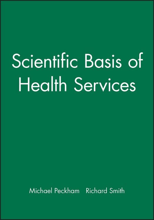 Produktbild: Scientific Basis of Health Services