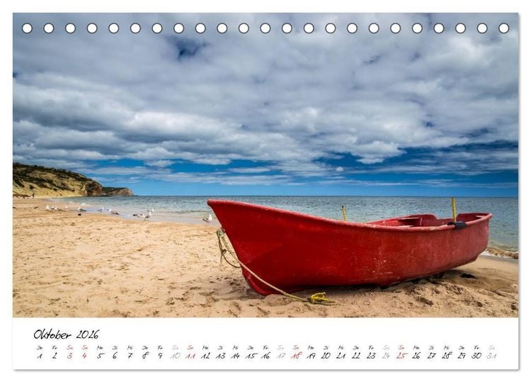 Produktbild: Portugals S&uuml;den - Die Algarve (Tischkalender 2026 DIN A5 quer), CALVENDO Monatskalender