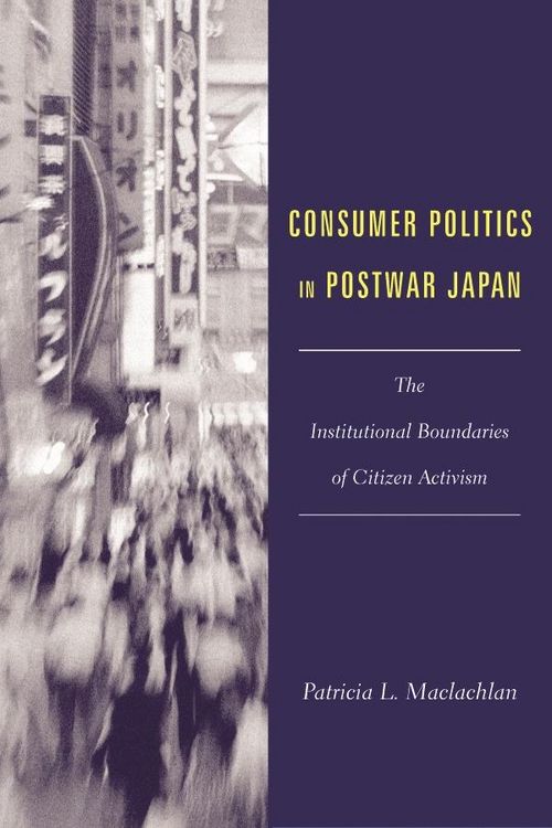 Produktbild: Consumer Politics in Postwar Japan