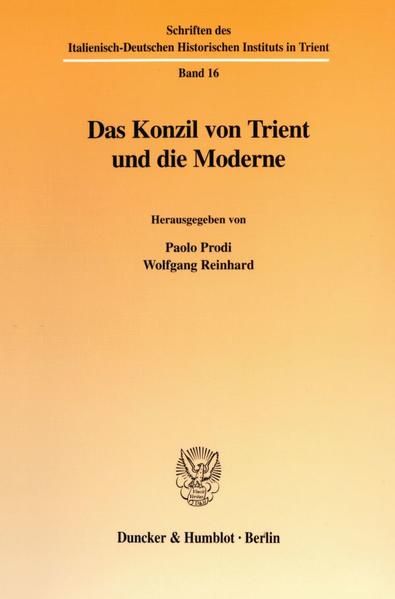 Produktbild: Das Konzil von Trient und die Moderne.