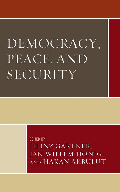 Produktbild: Democracy, Peace, and Security