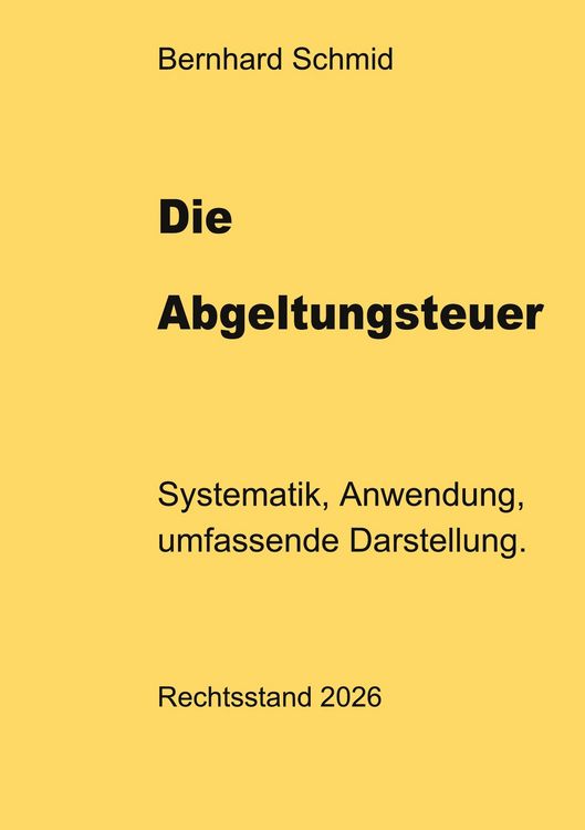 Produktbild: Die Abgeltungsteuer