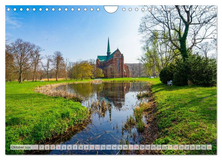 Produktbild: Bad Doberan Impressionen (Wandkalender 2026 DIN A4 quer), CALVENDO Monatskalender