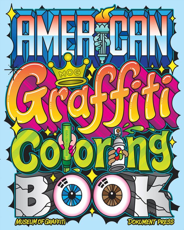 Produktbild: American Graffiti Coloring Book