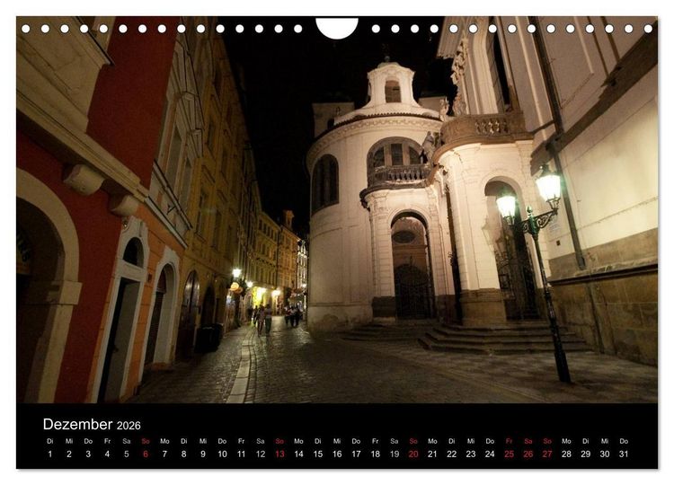 Produktbild: Prager Ansichten (Wandkalender 2026 DIN A4 quer), CALVENDO Monatskalender