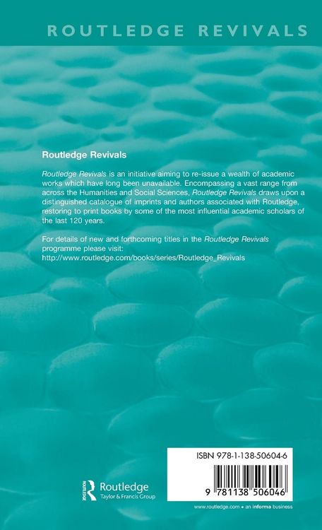 Produktbild: Routledge Revivals