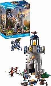 Produktbild: PLAYMOBIL 71483 - Novelmore - Ritterturm mit Schmied und Drache