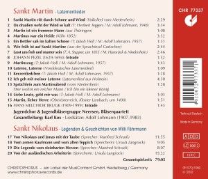 Produktbild: St. Martin: Laternenlieder/St. Nikolaus: Legenden