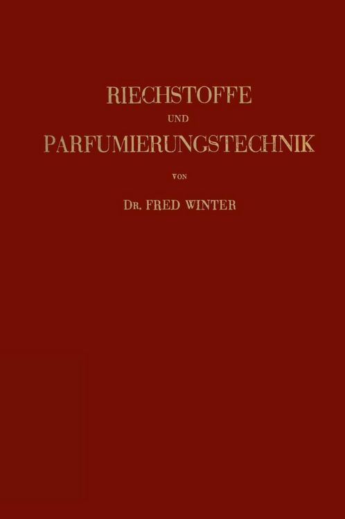 Produktbild: Riechstoffe und Parfumierungstechnik