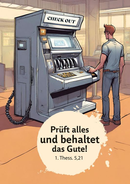 Produktbild: Jahreslosung 2025 - Stundenentwurf und Postkarten (10 Ex.) f&uuml;r Teens und junge E