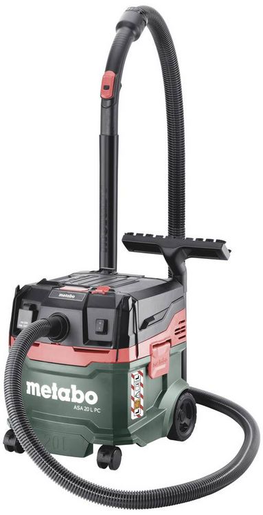 Produktbild: Metabo ASA 20 L PC 602085000 Nass-/Trockensauger 1er Set 1200 W 20 l Staubklasse L zertifiziert, antistatisch