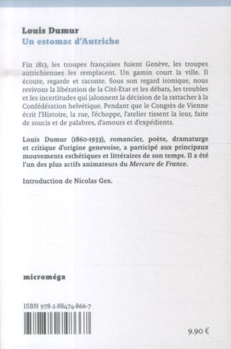 Produktbild: Un estomac d'Autriche