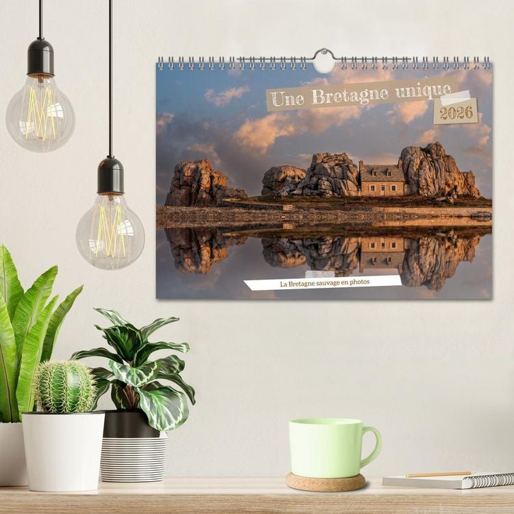 Produktbild: Une Bretagne unique (Calendrier mural 2026 DIN A4 vertical), CALVENDO calendrier mensuel