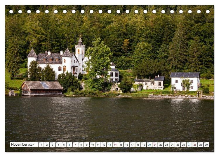 Produktbild: The Magic of Hallstatt (Desk Calendar 2027 DIN A5 landscape), CALVENDO 12 Month DeskCalendar