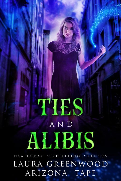 Produktbild: Ties and Alibis (Amethyst's Wand Shop Mysteries, #11)