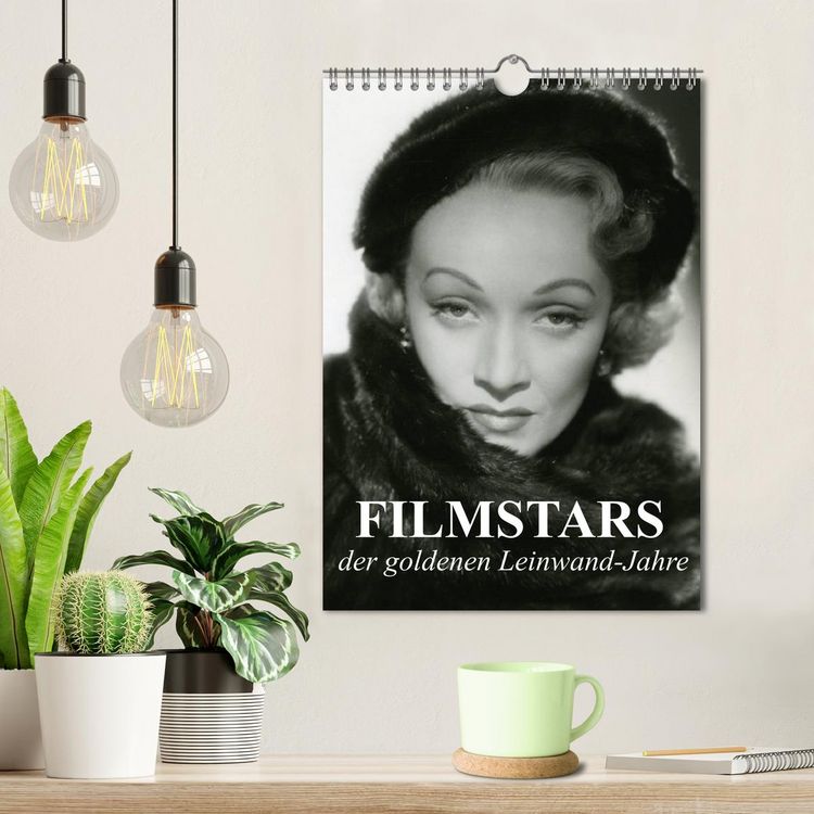 Produktbild: Filmstars der goldenen Leinwandjahre (Wandkalender 2026 DIN A4 hoch), CALVENDO Monatskalender
