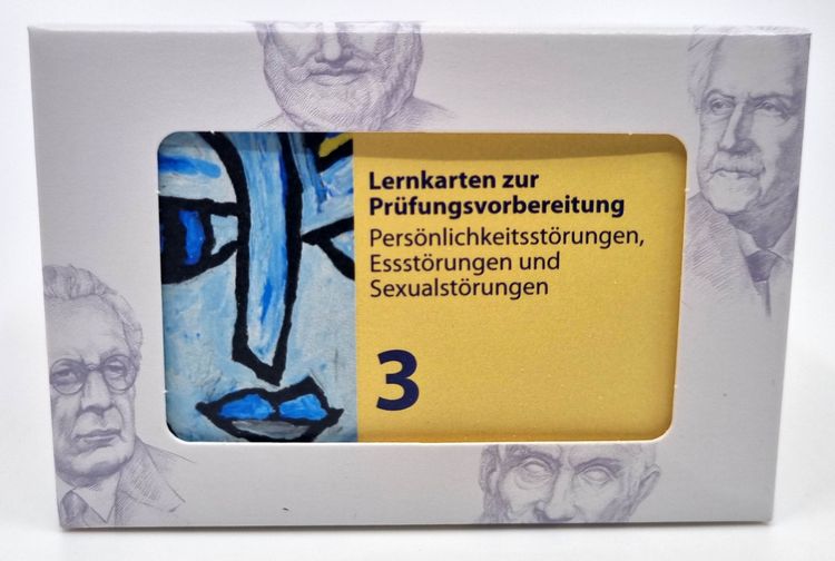 Produktbild: Heilpraktiker Psychotherapie - 200 Lernkarten - Pers&ouml;nlichkeitsst&ouml;rungen, Essst&ouml;rungen und Sexualst&ouml;rungen (Teil 3)