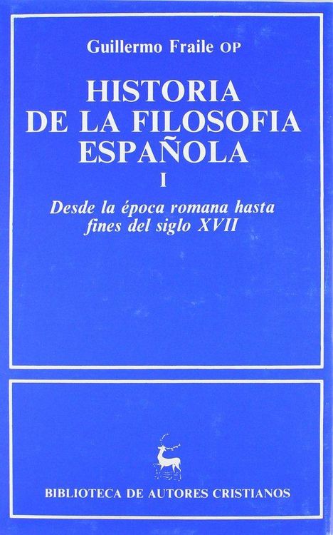 Produktbild: Historia de la filosof&iacute;a espa&ntilde;ola