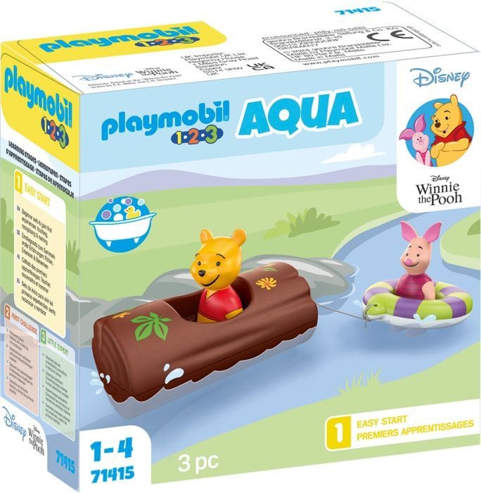Produktbild: PLAYMOBIL 71415 1.2.3 & Disney: Winnies & Ferkels Wasserabenteuer