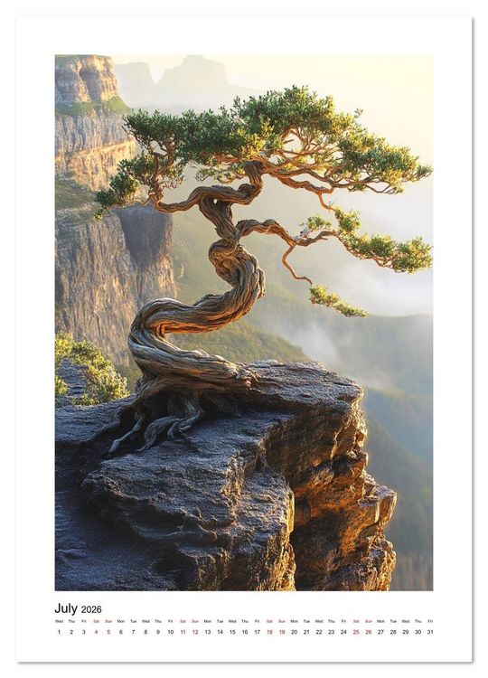 Produktbild: Shaped from Patience (Wall Calendar 2026 DIN A4 portrait), CALVENDO 12 Month Wall Calendar