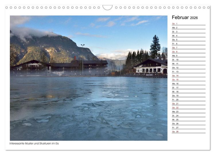 Produktbild: Zu Besuch am Riessersee (Wandkalender 2026 DIN A3 quer), CALVENDO Monatskalender