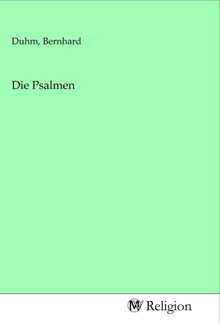 Produktbild: Die Psalmen