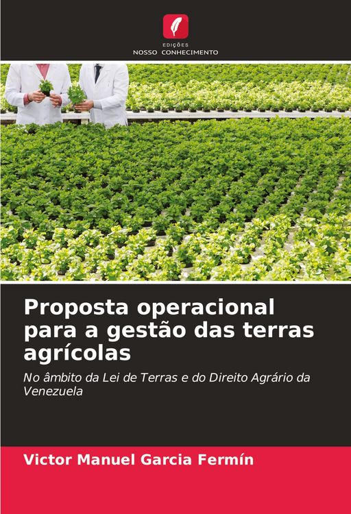Produktbild: Proposta operacional para a gest&atilde;o das terras agr&iacute;colas