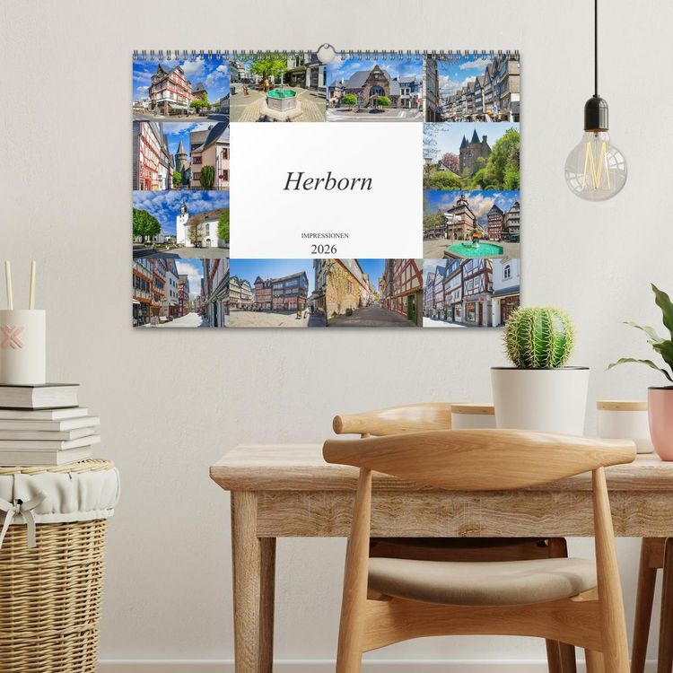 Produktbild: Herborn Impressionen (Wandkalender 2026 DIN A3 quer), CALVENDO Monatskalender