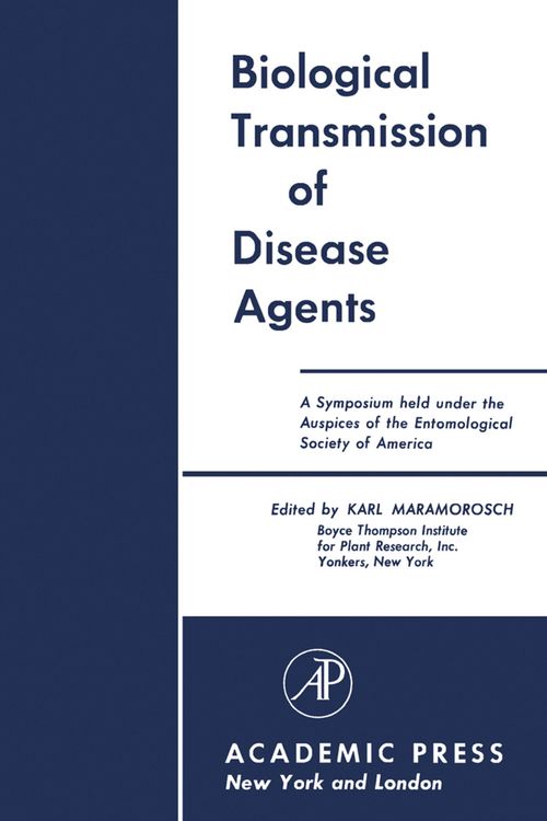 Produktbild: Biological Transmission of Disease Agents