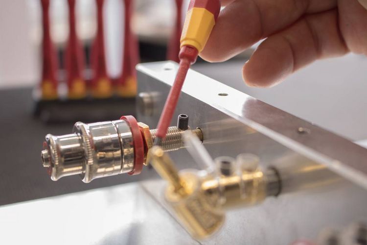 Produktbild: Wiha Elektriker, VDE, Elektrotechnik und Feinwerktechnik Schlitz-Schraubendreher Klingenbreite: 3.5 mm Klingenl&auml;nge: 65 mm