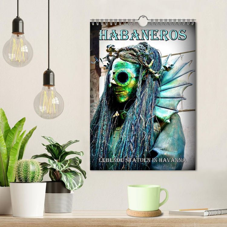 Produktbild: HABANEROS - Lebende Statuen in Havanna (Wandkalender 2026 DIN A4 hoch), CALVENDO Monatskalender