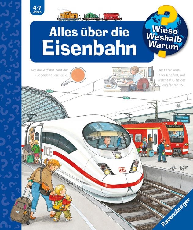 Produktbild: Wieso? Weshalb? Warum? Kernreihe, Band 8 - Alles &uuml;ber die Eisenbahn