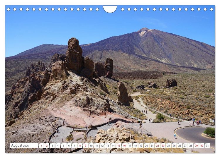 Produktbild: Puerto de la Cruz. Teneriffa Urlaub. (Wandkalender 2026 DIN A4 quer), CALVENDO Monatskalender