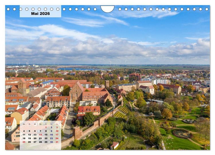 Produktbild: Prenzlau - Stadt im Herzen der Uckermark (Wandkalender 2026 DIN A4 quer), CALVENDO Monatskalender