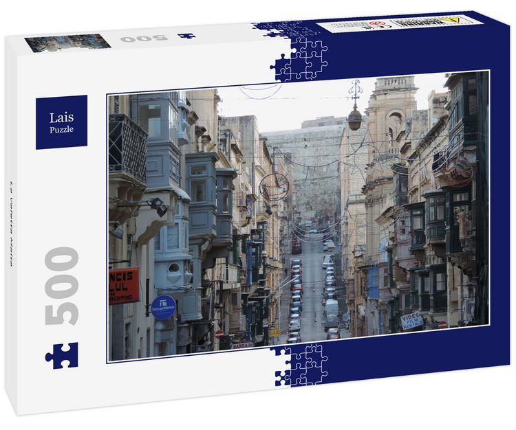 Produktbild: Lais Puzzle La Valetta Malta 500 Teile