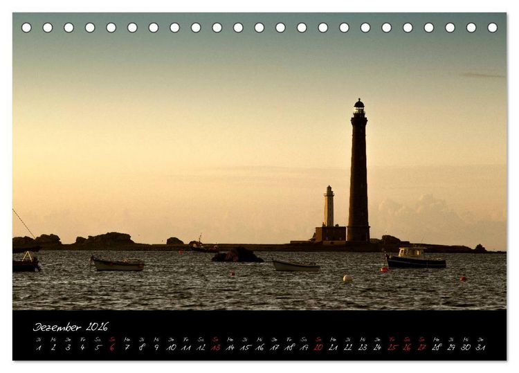 Produktbild: Frankreich Bretagne (Tischkalender 2026 DIN A5 quer), CALVENDO Monatskalender