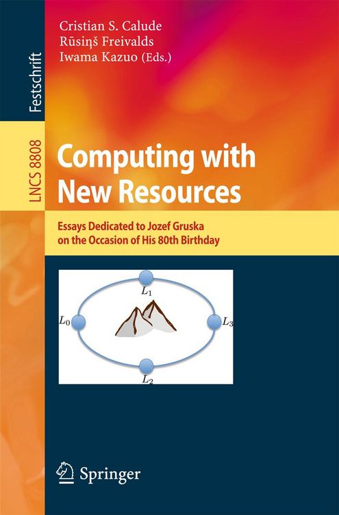 Produktbild: Computing with New Resources