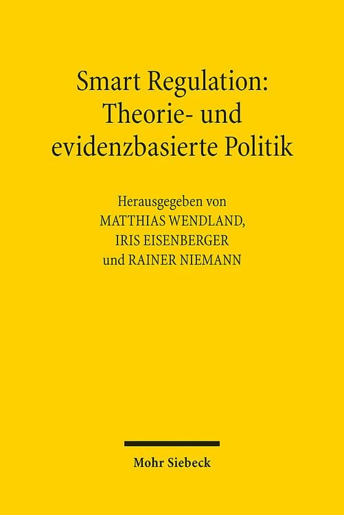Produktbild: Smart Regulation: Theorie- und evidenzbasierte Politik