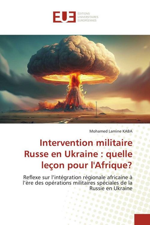 Produktbild: Intervention militaire Russe en Ukraine : quelle le&ccedil;on pour l'Afrique?