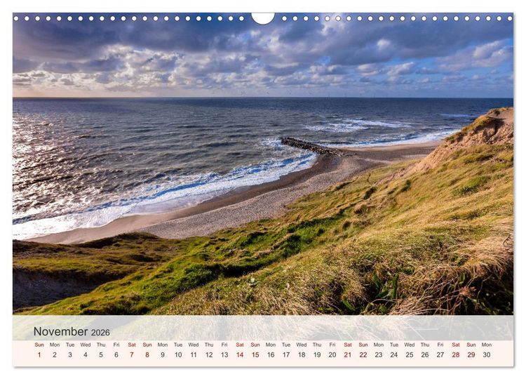 Produktbild: The Charm of Denmark's North Sea (Wall Calendar 2026 DIN A3 landscape), CALVENDO 12 Month Wall Calendar