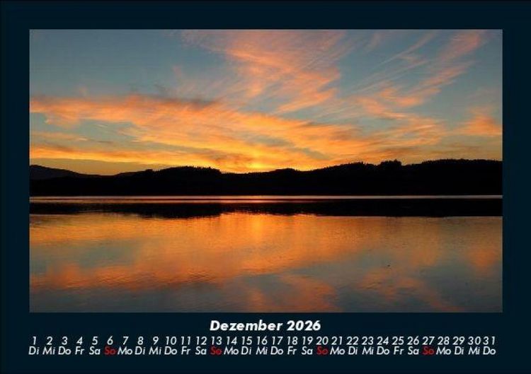 Produktbild: Landschaftskalender 2026 Fotokalender DIN A5