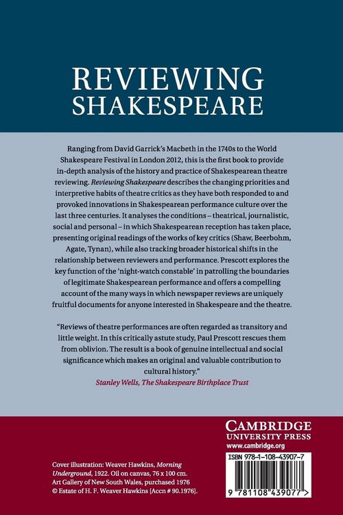 Produktbild: Reviewing Shakespeare