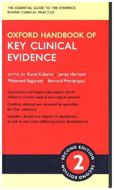 Produktbild: Oxford Handbook of Key Clinical Evidence