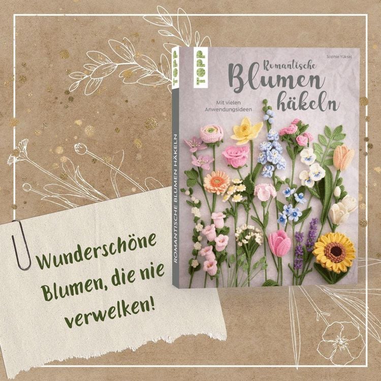 Produktbild: Romantische Blumen h&auml;keln