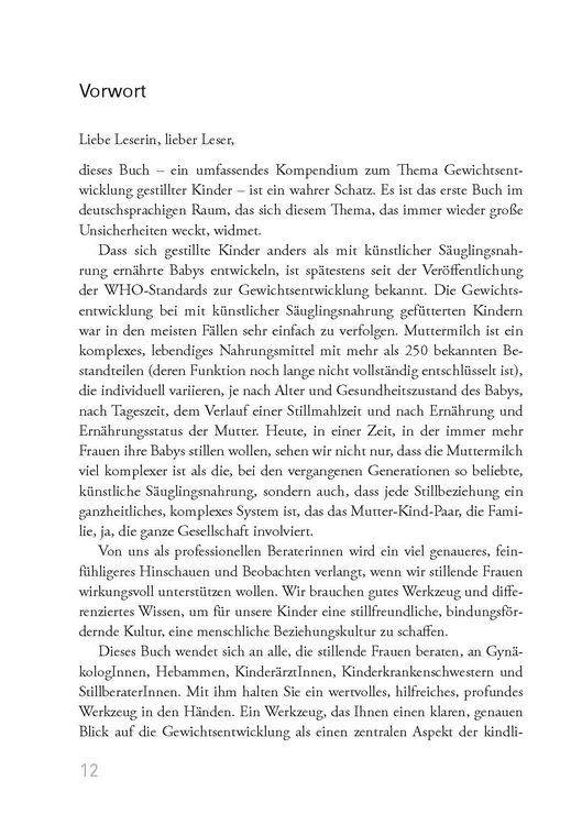 Produktbild: Gewichtsverlauf und Stillen